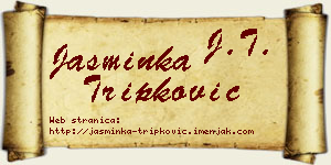 Jasminka Tripković vizit kartica